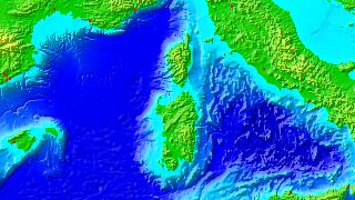 map1025, Sardinien, Italien