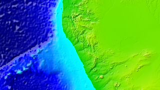 map1054, Mowe Bay, Namibia