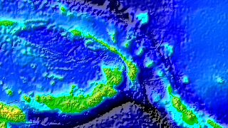 map1160, Rabaul, Papua Nya Guinea