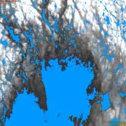 Hammarö, without labels, SLR +45.0 m