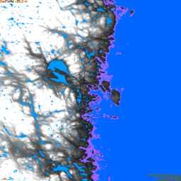 Hudiksvall, without labels, SLR +25.0 m