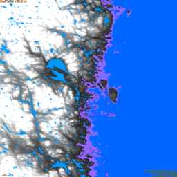 Hudiksvall, without labels, SLR +30.0 m