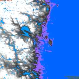 Hudiksvall, without labels, SLR +40.0 m