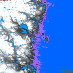 Hudiksvall, without labels, SLR +45.0 m