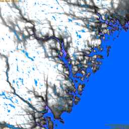 Kramfors, without labels, SLR +12.0 m