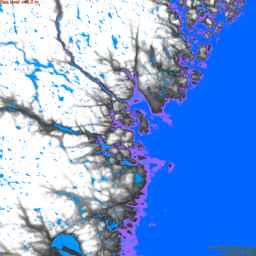 Sundsvall, without labels, SLR +45.0 m