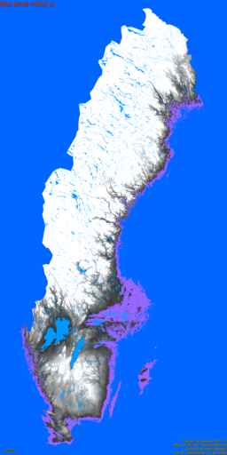 Sverige, utan etiketter, HNH +45,0 m