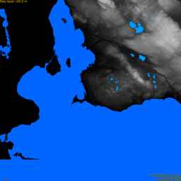 Vellinge, without labels, SLR +0.0 m