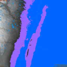 Borgholm, with labels, SLR +45.0 m