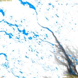 Jokkmokk, with labels, SLR +0.0 m