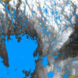 Kristinehamn, with labels, SLR +0.0 m