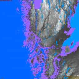 Munkedal, with labels, SLR +60.0 m