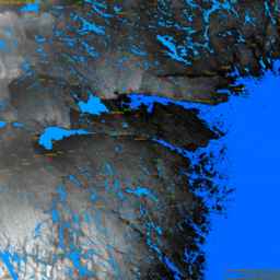 Söderköping, with labels, SLR +0.0 m