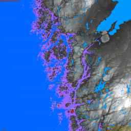 Stenungsund, with labels, SLR +40.0 m