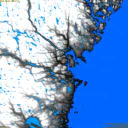 Sundsvall, with labels, SLR +0.0 m